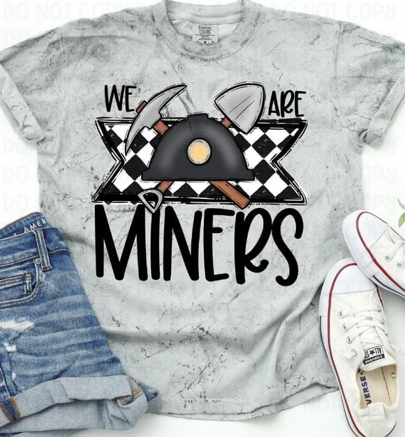 We are miners